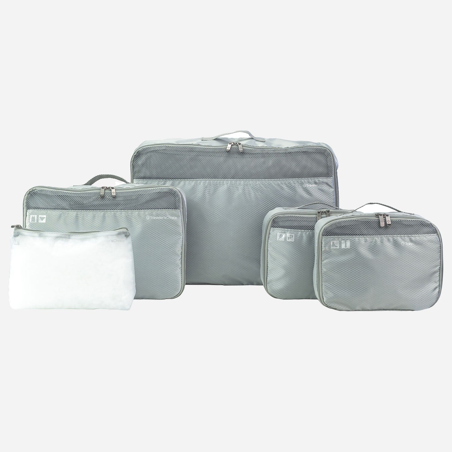  Packing Cubes Set of 4 Easter Eggs Farm Travel Bags