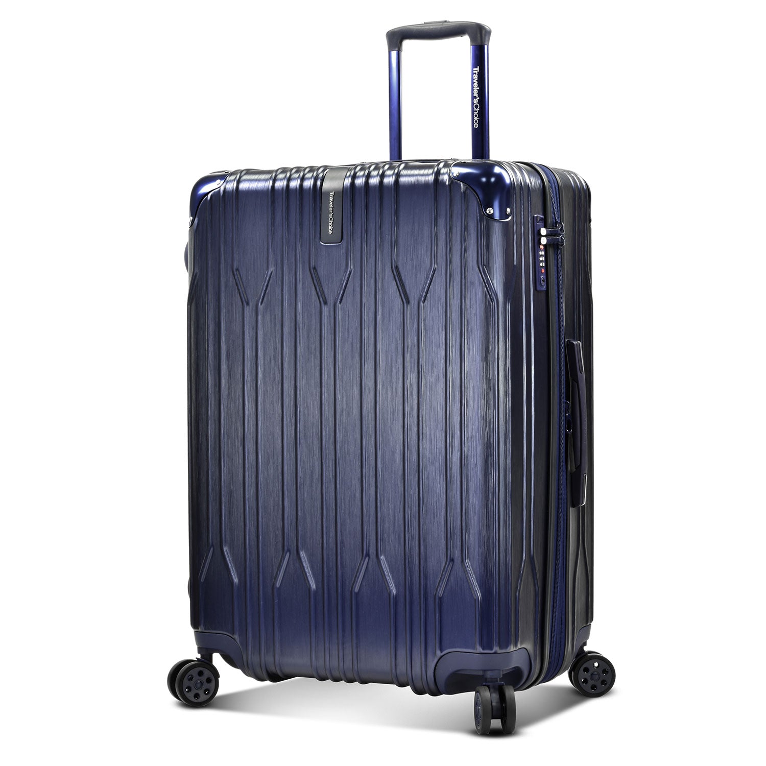 Aluminum Trunk Luggage  Silver 30 International Checked Case
