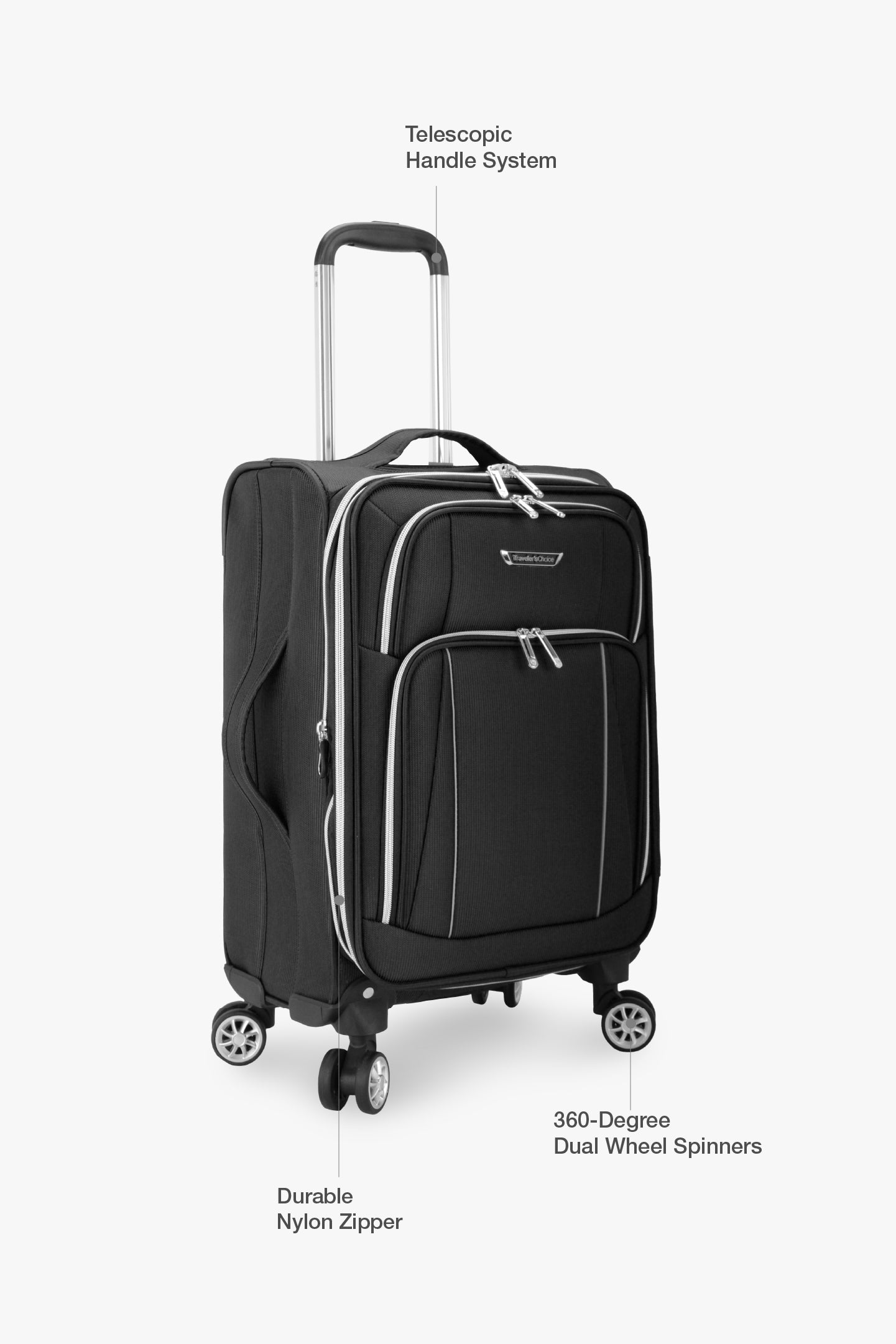 22 inch carry on luggage with spinner wheels online