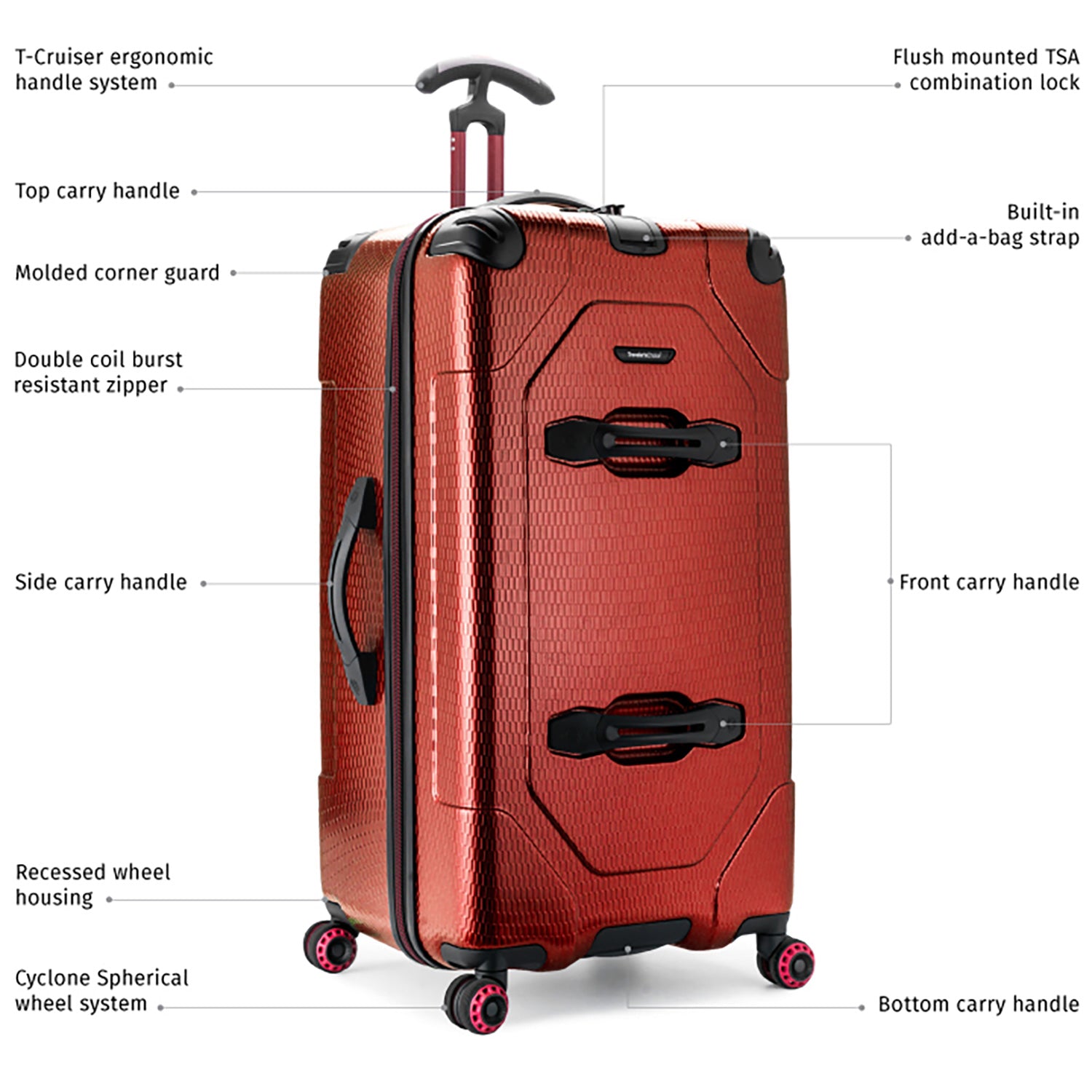 MaxPorter II Large Trunk Spinner Luggage – Traveler's Choice