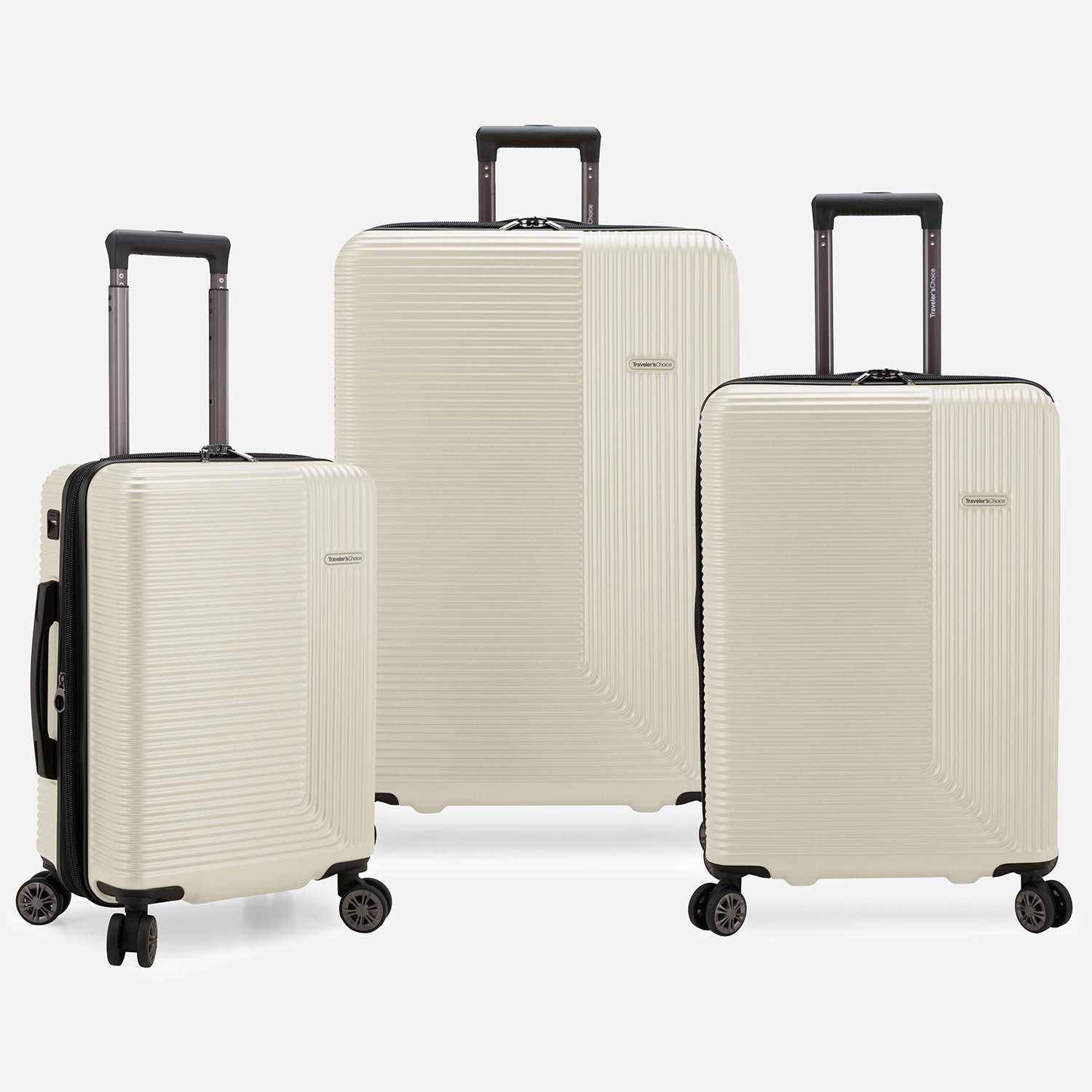 Ember 3-Piece Hardside Spinner Luggage Set – Traveler's Choice