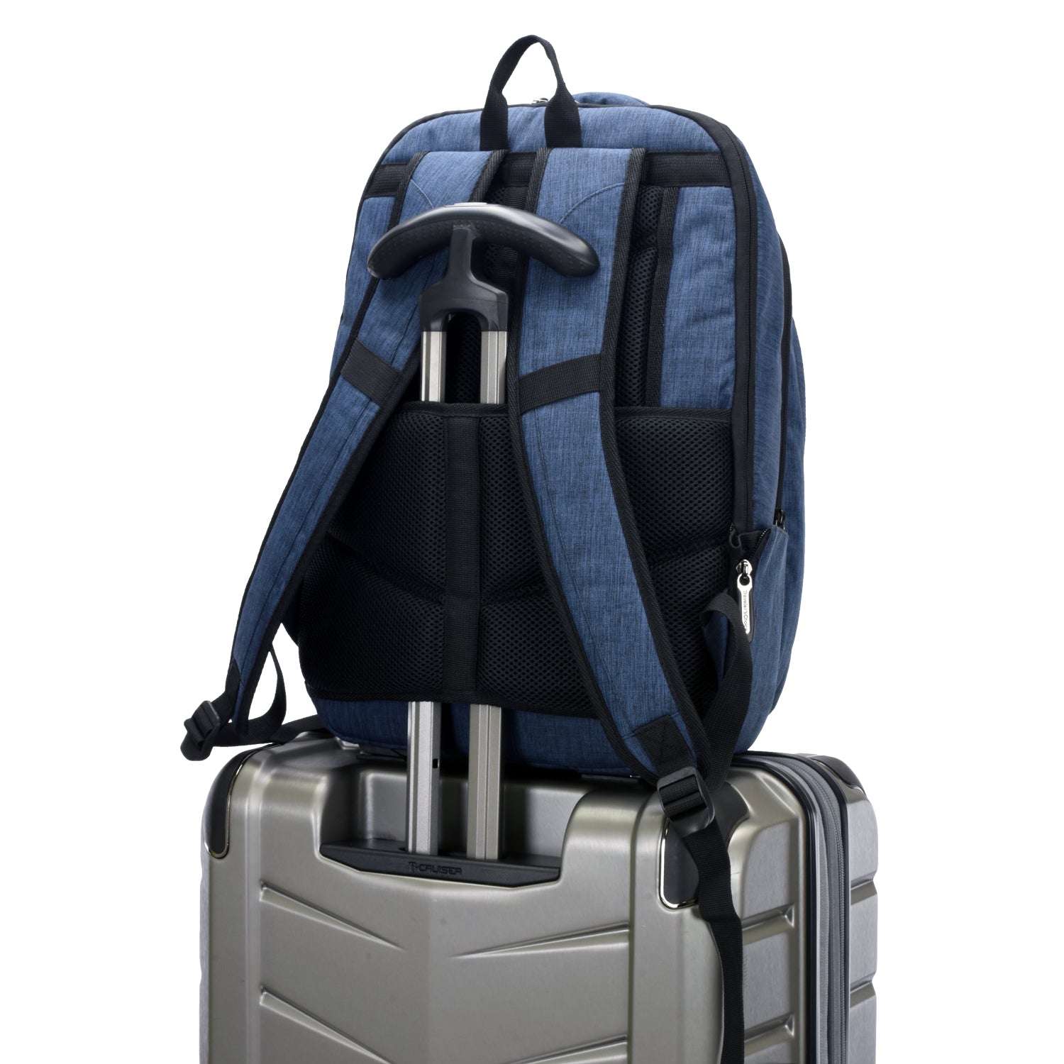 Clear Backpack for Work, School | Bonus TSA Lock | XL | 32 L | Grey