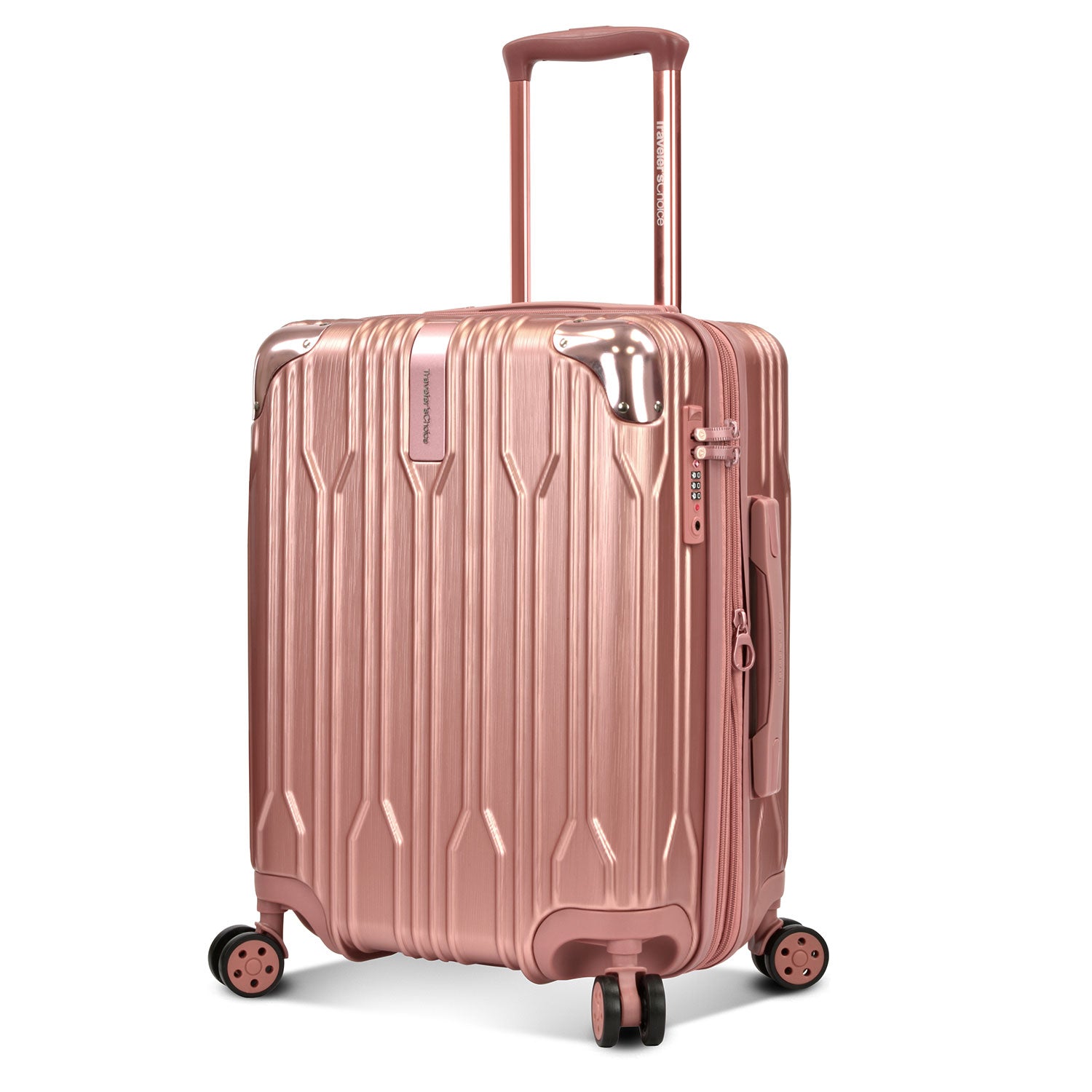 Gold best sale luggage set