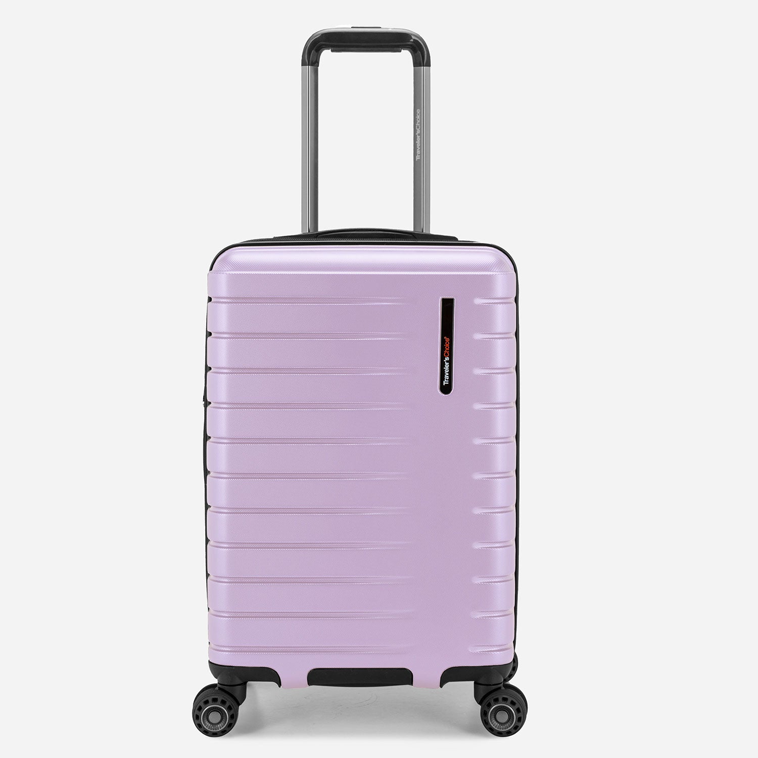 Purple carry on luggage cheap with wheels